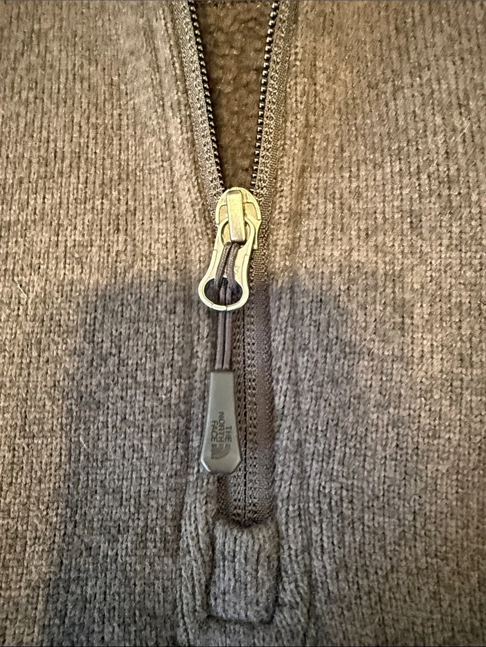 The North Face Men’s Dark Charcoal Half-Zip Fleece Pullover